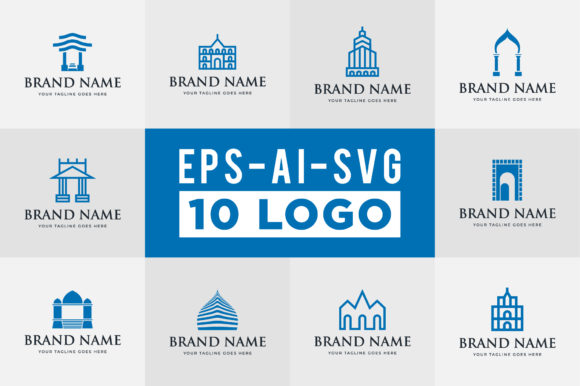 Download Palace Logo Design Set - Premium Resources