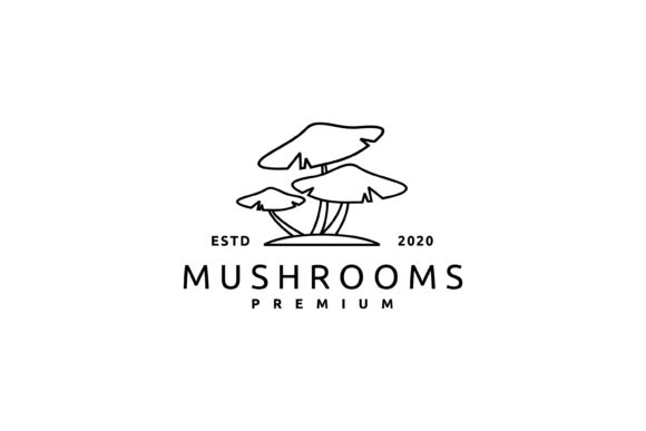 Download Mushroom Hipster Vintage Logo Vector - Vintage logo Collection