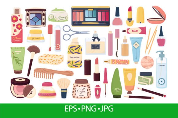 Download Skincare and Makeup Products, Cosmetic - Makeup Collection