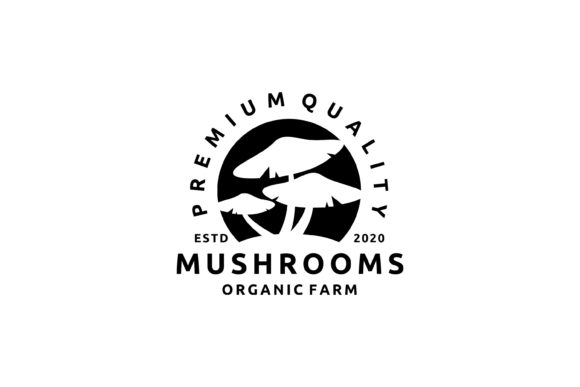 Download Mushroom Hipster Vintage Logo Vector - Vintage logo Collection