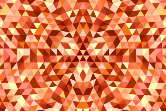 Download Triangle Mosaic Mandala Background - Mosaic mandala Collection