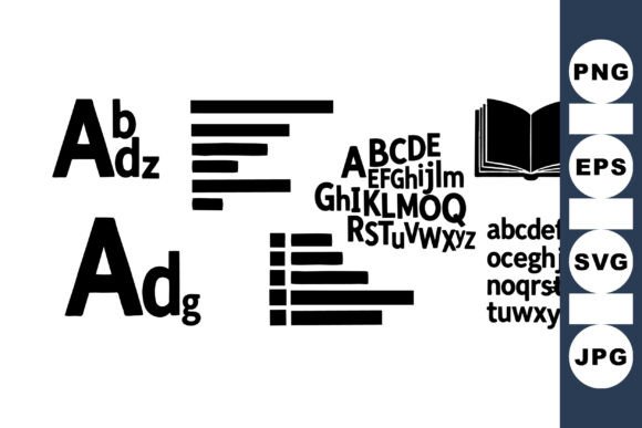 Download Modern Typography Alphabet Set - Modern Collection