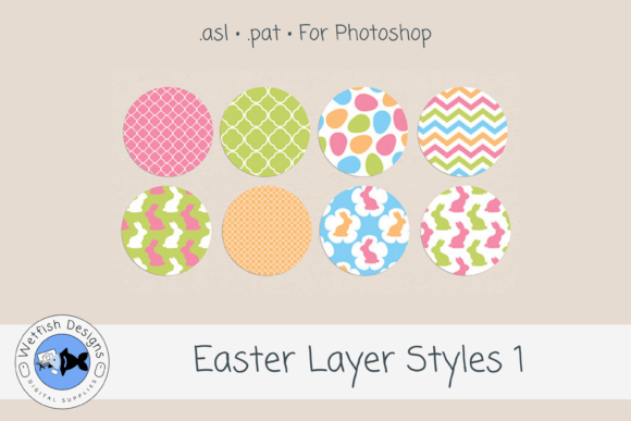 Download Easter Photoshop Layer Styles 1 - Shop Collection
